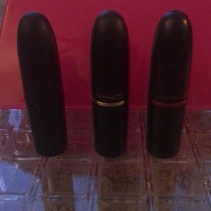 Brand New MaC lipsticks, lot of 3